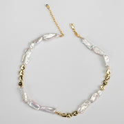 Natural Baroque Pearl Necklace