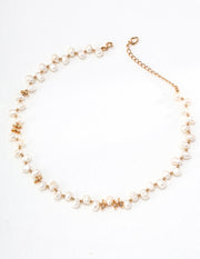 silver pearl necklace